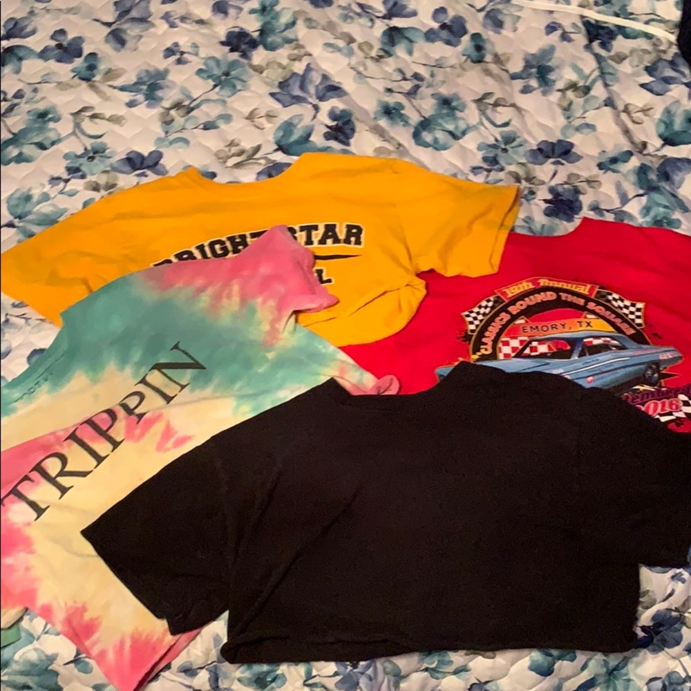Random Cropped Tees